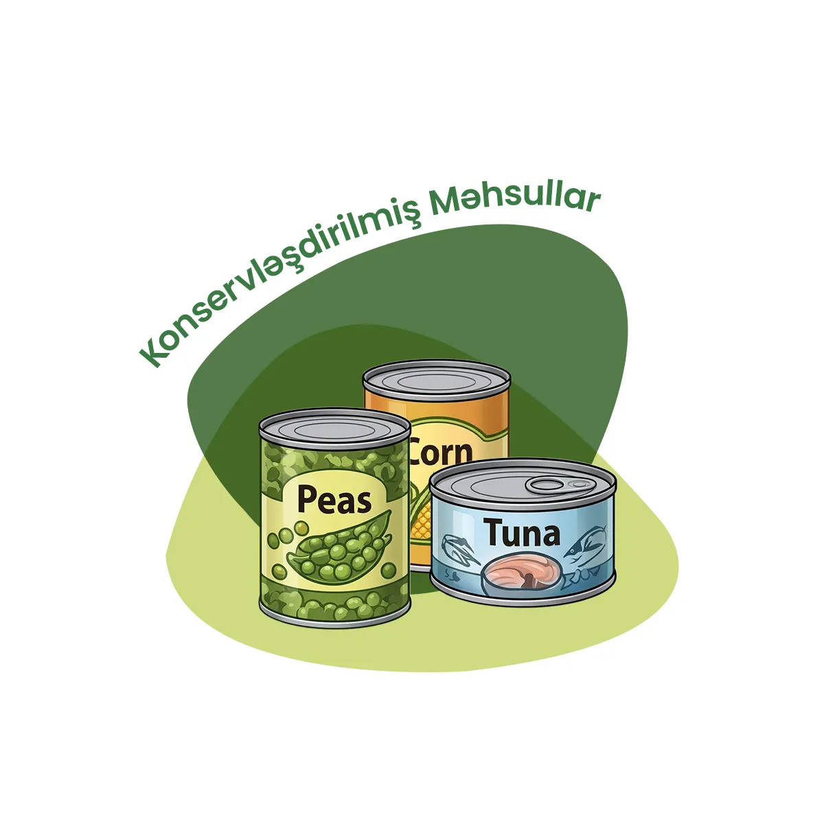 Konservləşdirilmiş Məhsullar